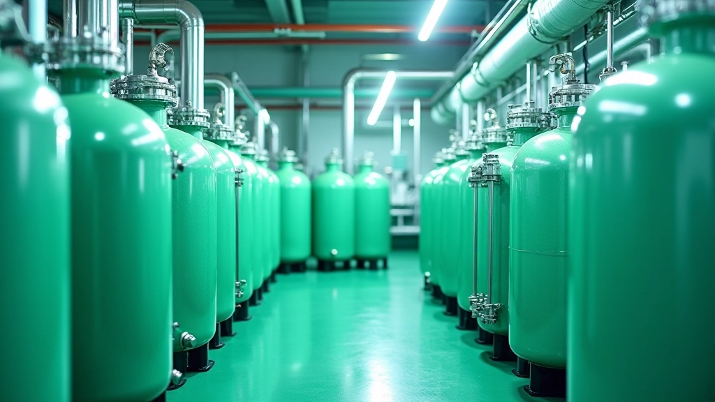 Grüne Wasserstofftechnologie in der Industrie